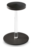 Czarna lampa stołowa na baterię Ideal Lux 309866 Toki tl LED 3.6W 3000K 15cm