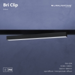 Reflektor na szynoprzewód 3-fazowy Stucchi Lira Lighting 2114.030C Bri Clip Microprism LED 11W do konfiguracji