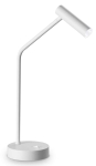 Biała lampa stołowa biurkowa regulowany klosz Ideal Lux 295510 Easy tl LED 3.5W 3000K