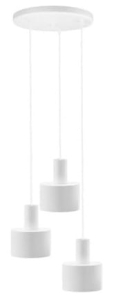 Lampa Wisząca UMMO EN3311P3 Enkel 3P 3xE27 biały