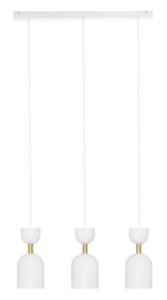 Lampa Wisząca UMMO SUL331P0 Supuru 3L 3xGU10 biały/mosiądz