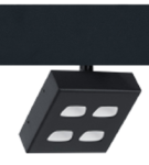 Reflektor na szynoprzewód magnetyczny Stucchi Lira Lighting 2052.020C Pike Wallwasher LED 13W Do konfiguracji