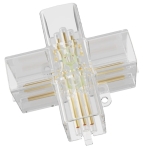 Łacznik X z przepływem zasilania do konfigurowalnej lampy hexagon Light Prestige LP-0209 łącznik X Geometric New