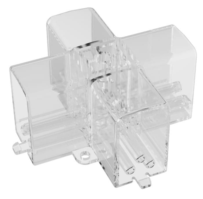 Lampa Light Prestige Geometric New LP-0209 łącznik X empty transparentny - lacznik-x-empty-do-oswietlenia-modulowego-geometric-system-new-.jpg