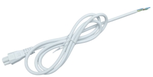 Biały kabel zasilający do konfigurowalnej lampy hexagon Light Prestige LP-0209 zasilanie 1,5m Geometric New