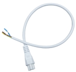 Biały kabel zasilający do konfigurowalnej lampy hexagon Light Prestige LP-0209 zasilanie 50cm Geometric New