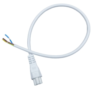 Biały kabel zasilający do konfigurowalnej lampy hexagon Light Prestige LP-0209 zasilanie 50cm Geometric New