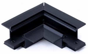 Czarny łącznik 90stopni  typ B mechaniczny Microline Oxyled 703120