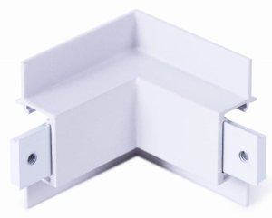 Biały łącznik 90stopni  ZEW typ B mechaniczny Microline Oxyled 703151