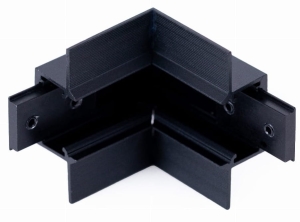 Czarny łącznik 90stopni  WEW typ B mechaniczny Microline Oxyled 703168