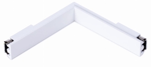 Biały łącznik 90stopni WEW elektryczny Microline Oxyled 703052