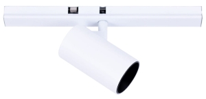 Biały reflektor na płaską szynę magnetyczną Microline Oxyled 702680 S30 6W 396LM 4000K 36 stopni CRI90