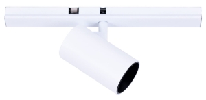 Biały reflektor na płaską szynę magnetyczną Microline Oxyled 702673 S30 6W 396LM 3000K 36 stopni CRI90