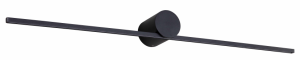 Czarny długi kinkiet linia nad lustro do łazienki Light Prestige LP-777/1W L BK Moderm Slim LED 8W 3000K IP44 60cm