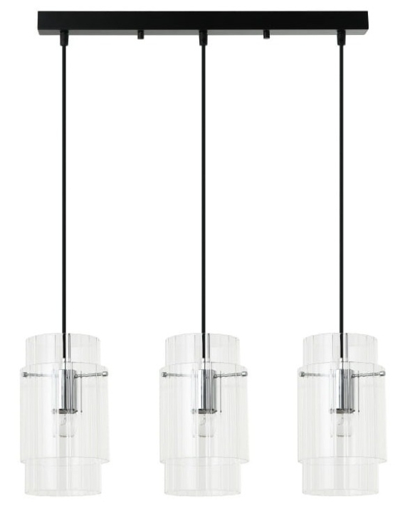 Lampa Light Prestige Savona LP-707/3L transparentny - bef89dc2d01e92f1fd088f33bc5c58b7
