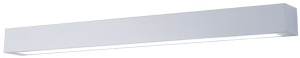 Biały długi płaski kinkiet łazienkowy prostokąt Light Prestige GS-LWA-18W WH Ibros XL LED 18W 4000K IP44 120cm