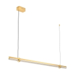 Lampa wisząca podłużna złota listwa 100cm Step Into Design ST-DN1620-100 GOLD Lovely LED 9W 3000K