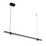 Lampa wisząca podłużna czarna listwa 120cm Step Into Design ST-DN1620-120 BLACK Lovely LED 11W 3000K