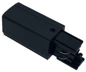 Czarna końcówka zasilająca do szynoprzewodów natynkowych 3-fazowych Light Prestige LP-555/3F BK