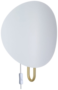 Biała nowoczesna lampa ścienna kinkiet Nordlux 2320361001 Spargo E27