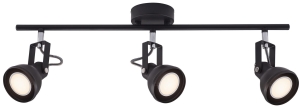 Lampa sufitowa listwa punktowa regulowana Nordlux 45740103 Aslak 3xGU10 8x20x56cm Czarny