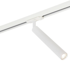Biały ściemnialny smukły reflektor na szynoprzewód 1-fazowy Nordlux 2112229901 Link Omari LED 3,2W 2700K 41stopni