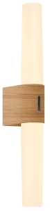 Lampa ścienna kinkiet łazienkowy imitacja drewna Nordlux 2015311004 Helva LED 9W 3000K IP44