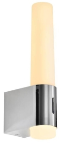 Lampa ścienna Kinkiet Nordlux 2015301033 Helva Night LED 6,5W 3000K IP44 5x10x26cm chrom