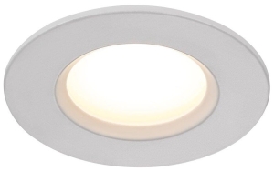 Lampa sufitowa Podtynkowa Nordlux 49410101 Dorado LED 5,5W 2700K ściemniacz IP65 3,6x8,5cm biała zestaw 3 sztuk