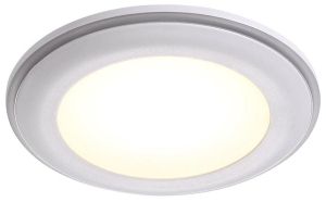 Lampa sufitowa Podtynkowa Nordlux 47520101 Elkton 8 LED 5W 2700K ściemniacz 120stopni 8,2cm biały