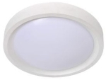 Biały okrągły plafon sufitowy 33cm Lucide 08109/02/31 Lex 2xE27