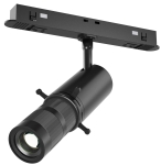 Czarny reflektor na szynę magnetyczną Exility Maytoni TR108-4-10W3K-DS-B Gala LED 10W 3000K-6000K Bluetooth 20-35stopni