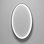 Czarny okrągły płaski ściemnialny plafon sufitowy Vivida International 0095.21.NE DIM WN Lifering-O LED 50W 3000K 80cm