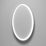 Piaskowy okrągły płaski ściemnialny plafon sufitowy Vivida International 0095.21.SA DIM WN Lifering-O LED 50W 3000K 80cm