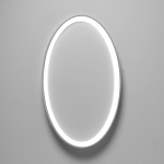 W kolorze tytanowym okrągły płaski ściemnialny plafon sufitowy Vivida International 0095.21.TI DIM WN Lifering-O LED 50W 3000K 80cm