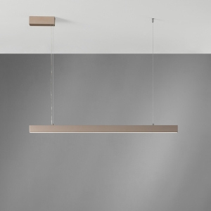 Piaskowa lampa wisząca listwa ledowa 105cm Vivida International 0100.30.SA WN Segment LED 28+8W 2700-3000-4000K