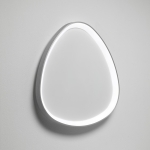 W kolorze tytanowym zaoblony plafon ledowy Vivida International 0083.21.TI DIM WN Lifering-P LED 48W 3000K-4000K 60,6cm