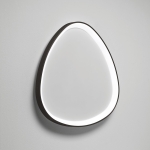 W kolorze brązu zaoblony plafon ledowy Vivida International 0083.21.BZ DIM WN Lifering-P LED 48W 3000K-4000K 60,6cm