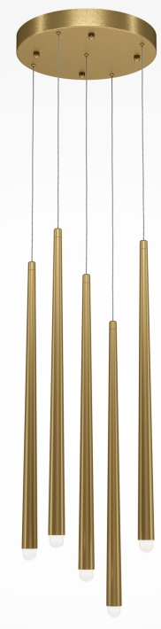 Lampa Maytoni Cascade MOD132PL-L36BSK2 mosiężny - 39aef011f9d68a7a136352d5aac4f395
