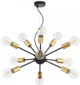 Lampa Wisząca Maytoni T546PL-12B Jackson 12xE27 75cm x 162cm miedziany