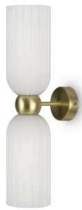 Lampa ścienna Kinkiet Podwójny Maytoni MOD302WL-02W Antic 2xE14 18cm x 45cm biały