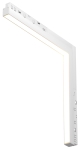 Biały narożny sufit - ściana reflektor na szynę magnetyczną Exility Maytoni TR102-24W-DS-W Basis 24W 3000K-6000K 120stopni 32cm-32cm Bluetooth