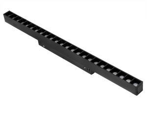 Czarna lampa diodowa na szynoprzewód magnetyczny Domeno Led DDCX-GS24-436 24W 4000K 105stopni 44cm