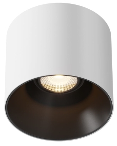 Lampa Sufitowa Punktowa Maytoni C064CL-01-25W3K-D-RD-WB Alfa LED 25W 2000LM 3000K CRI90 ściemniacz 10,5x12,5cm biały czarny