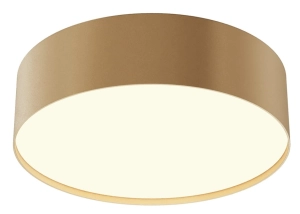 Złoty matowy okrągły nowoczesny plafon Maytoni C032CL-24W3K-RD-MG Zon 24W 3000K 22cm x 6cm