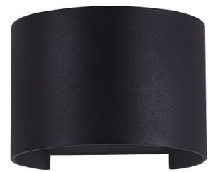 Zewnętrzna lampa ścienna na elewację Maytoni O573WL-L6B Fulton LED 6W 3000K IP54 9,5x11,5x13,5cm czarny