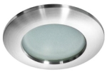Aluminiowa okrągła lampa podtynkowa oczko wodoszczelne Azzardo AZ0810 Emilio GU10 IP54 9cm