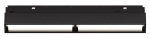 Czarny reflektor na szynę magnetyczną Exility Maytoni TR106-2-12W3K-B Parete LED 12W 3000K 120stopni 21,9cm