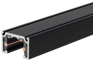 Czarny szynoprzewód magnetyczny natynkowy Micro11 Max Light NT0007 2m