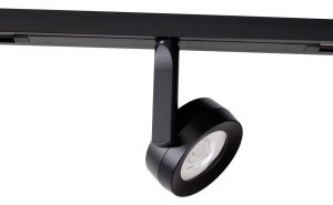 Czarna na Zigbee okrągła lampa z diodą do światła punktowego do szyn magnetycznych Micro11 Max Light N0010Z 5W 2700K-5000K 5cm